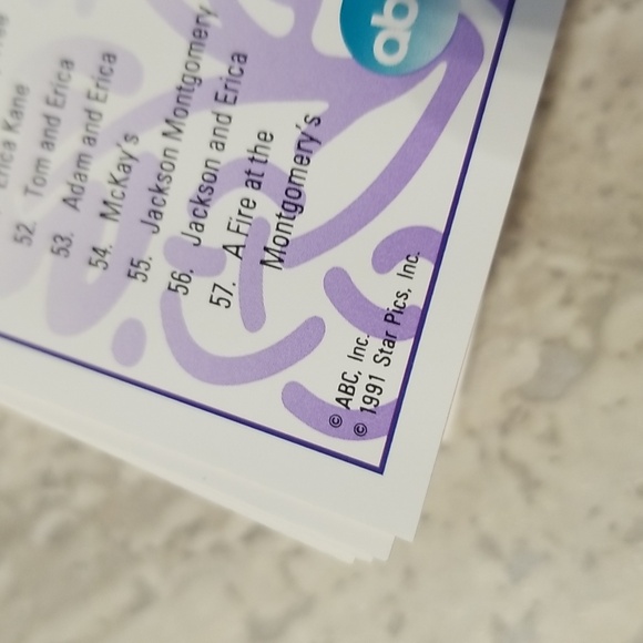 Complete One life to live trading cards 1991 Star pics - Picture 4 of 5